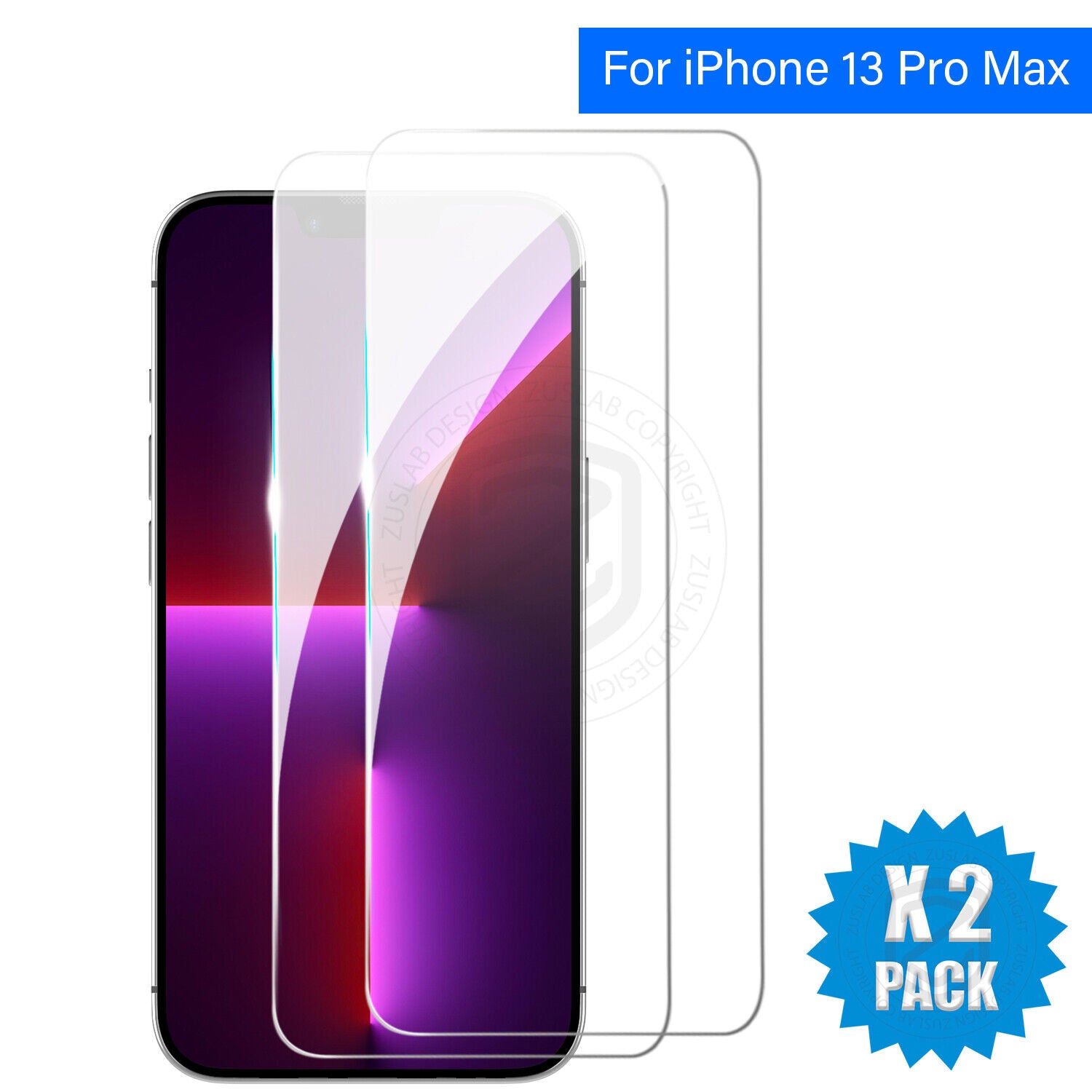 Glass Screen Protector X2 for iPhone Models 6 Plus to 16E Pro XS Max