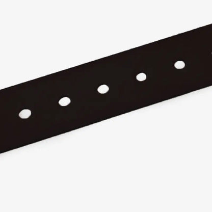 Fashion Mens PU Alloy Square Buckle Business Leisure Belts Winter Black Belts for Men Jean Pants Waistband