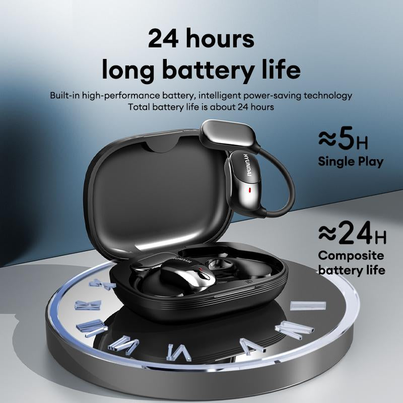 HYUNDAI FIT2 OWS Wireless Bluetooth Earbud Headset with V5.4 Audio Technology - Premium Comfort and Sound Quality for Music and Phone Calls