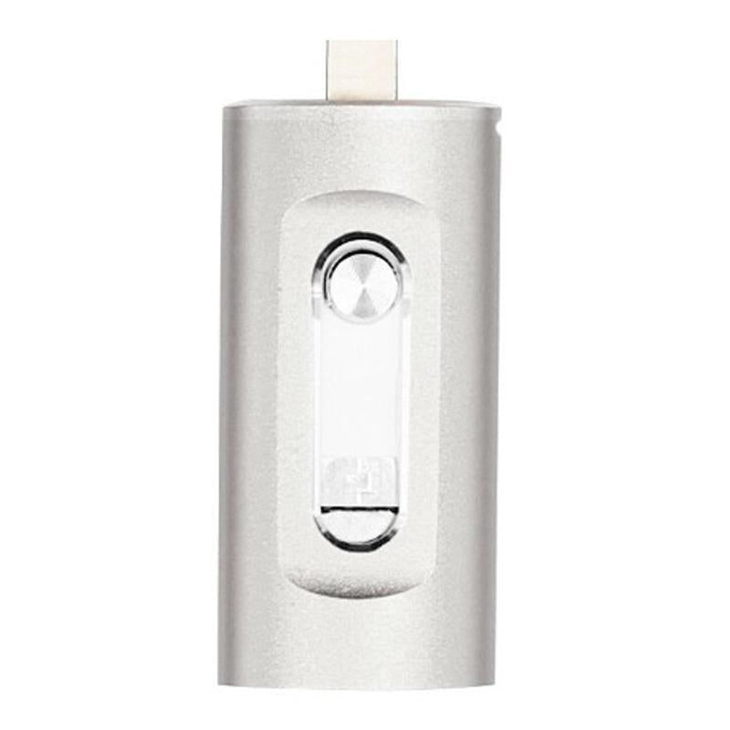 3-in-1 USB Storage Flash Drive with Type-C Adapter - High-Speed USB 3.0 Memory Solution for Phones and PCs, Durable OTG External Storage, Ideal Gift for Men