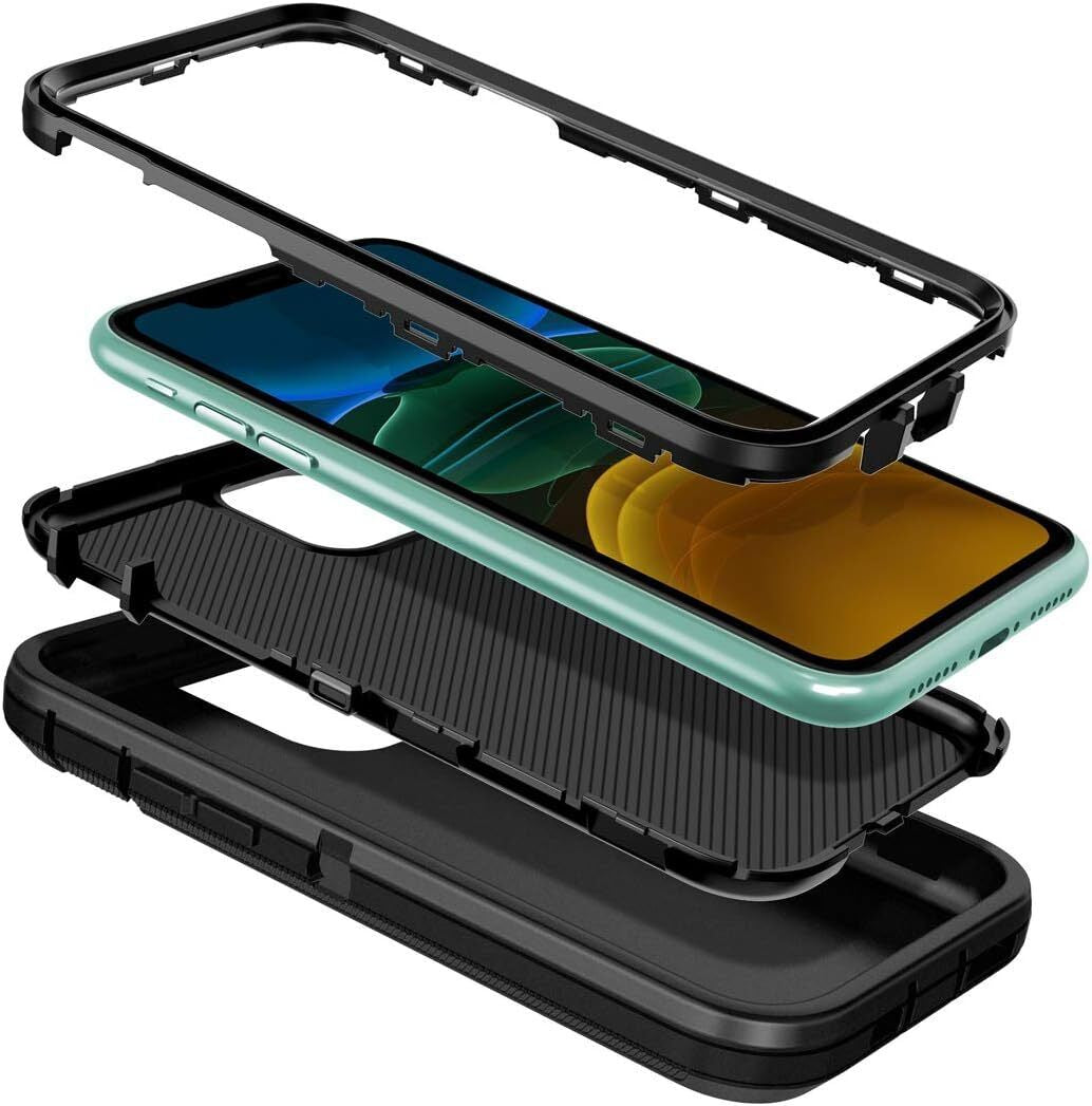 For Iphone 16 14 13 12 11 15 Pro Max 16E Case Rugged Shockproof Heavy Duty Cover
