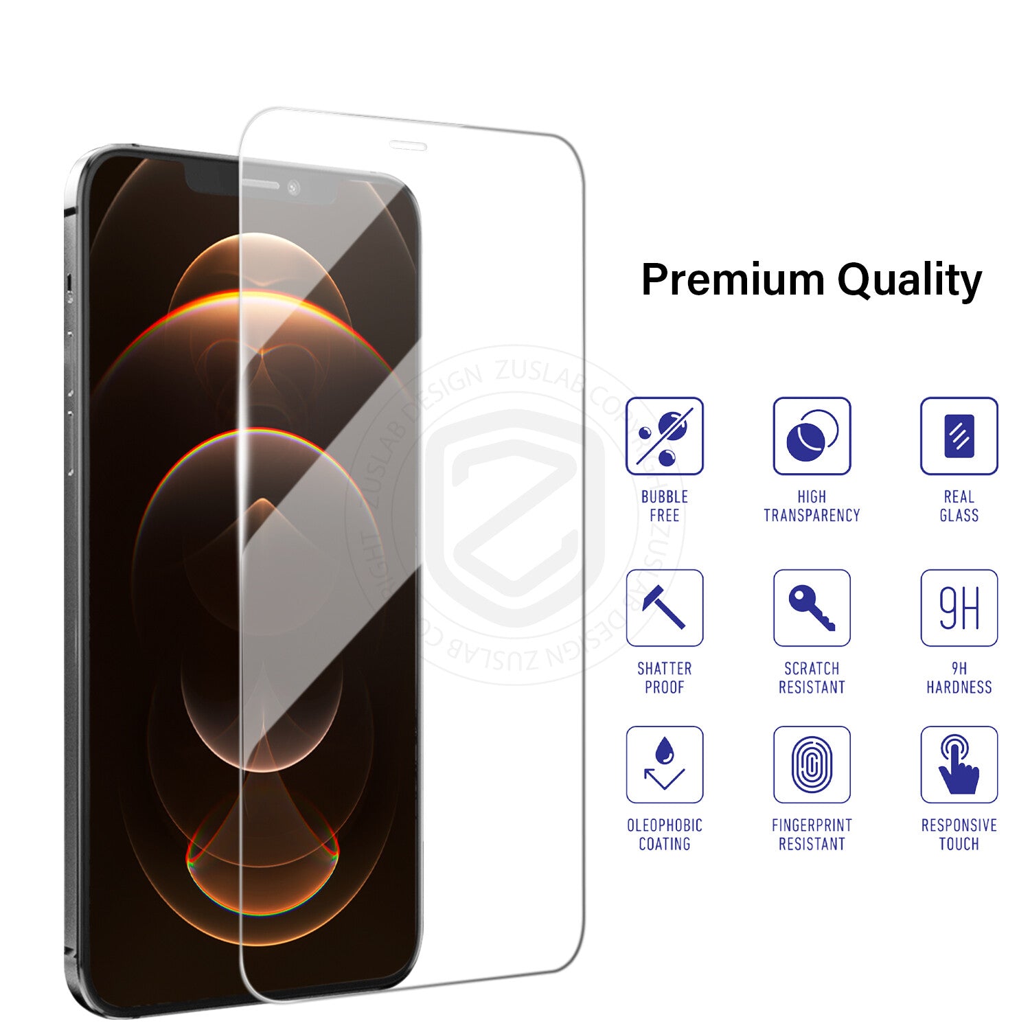 Glass Screen Protector X2 for iPhone Models 6 Plus to 16E Pro XS Max