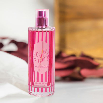 Pink Candy Pour Femme Eau De Parfum Natural Spray Perfume for Women 100Ml/3.4Fl.Oz - Regular Edition, Single Item, Sweet Fragrance