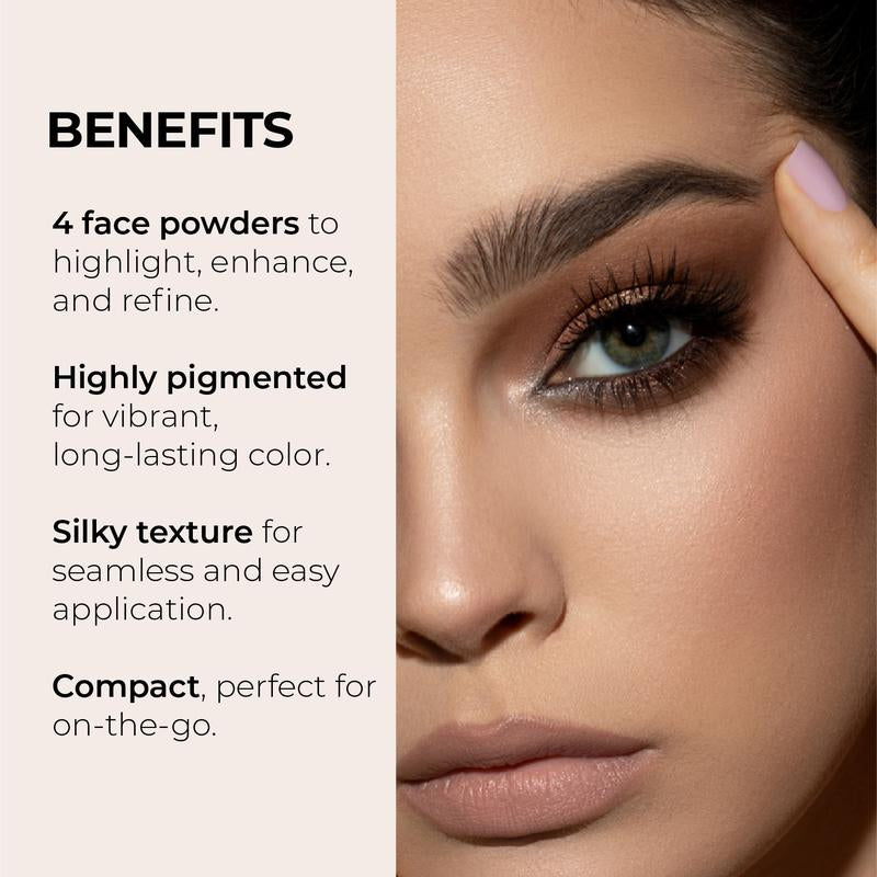Luminess Glow up Essentials Face Time Palette 4 Piece - Tiktok Shop Exclusive - Silk Airbrush Spray Foundation & Primer Kit - Full Coverage Foundation, Anti-Aging Formula Hydrates & Moisturizes with Hyaluronic Acid, Aloe Vera & Hydrolyzed Silk