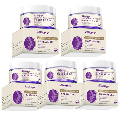 Professional Body Care Massage Gel - Purple Formula for Daily Joint Relief in Knees, Elbows, and Shoulders with Comfortable Topical Application
