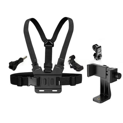 2025 Professional Hanging Neck Mount for Smartphones and Action Cameras - Hands-Free Vlogging and Video Recording Holder Compatible with iPhone 15/14/13/12 Series and Android Devices