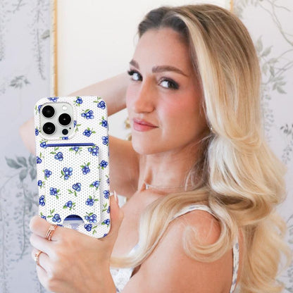 Velvet Caviar Blueberry iPhone Case - Durable and Lightweight Shockproof Protection