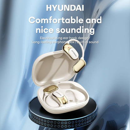 HYUNDAI FIT2 OWS Wireless Bluetooth Earbuds with V5.4 Audio Technology for Enhanced Music and Call Experience