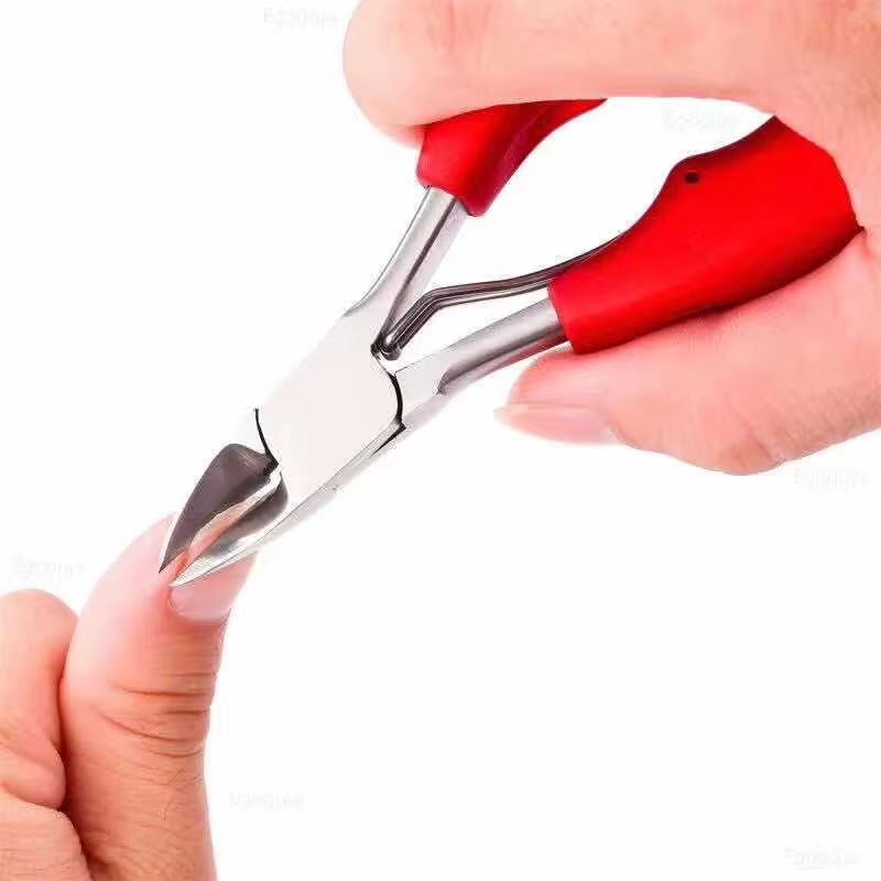 Professional Nail Clippers, Correction Thick Nails Ingrown Paronychia Trimmer, Edge Cutter, Manicure Scissor Pedicure Tool